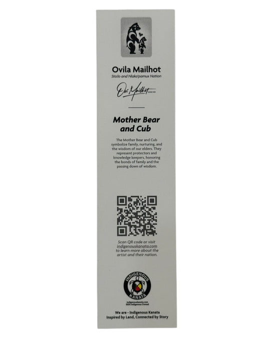 Bookmark - Mother Bear and Cub