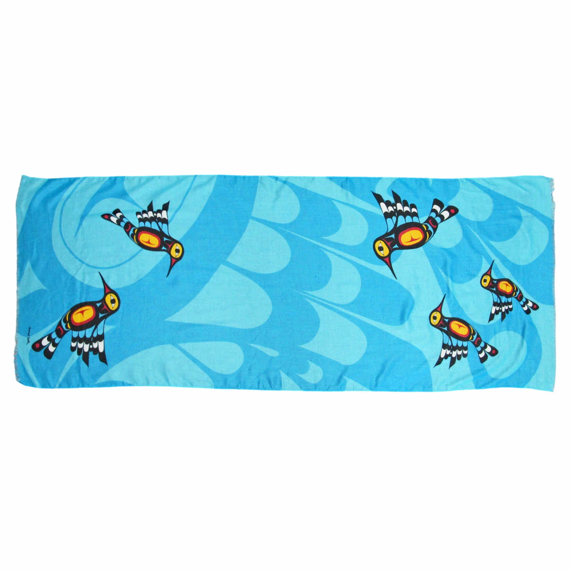 Scarf - Poly - Hummingbird