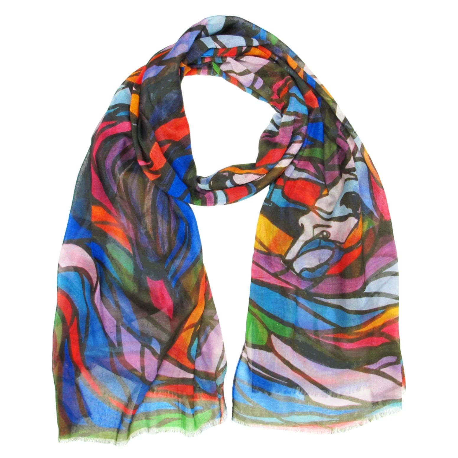 Scarf - Poly - Salmon Hunter
