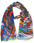 Scarf - Poly - Salmon Hunter