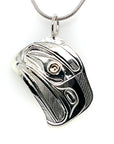 Pendant - Gold & Silver - Cutout - Eagle