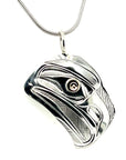 Pendant - Gold & Silver - Cutout - Eagle