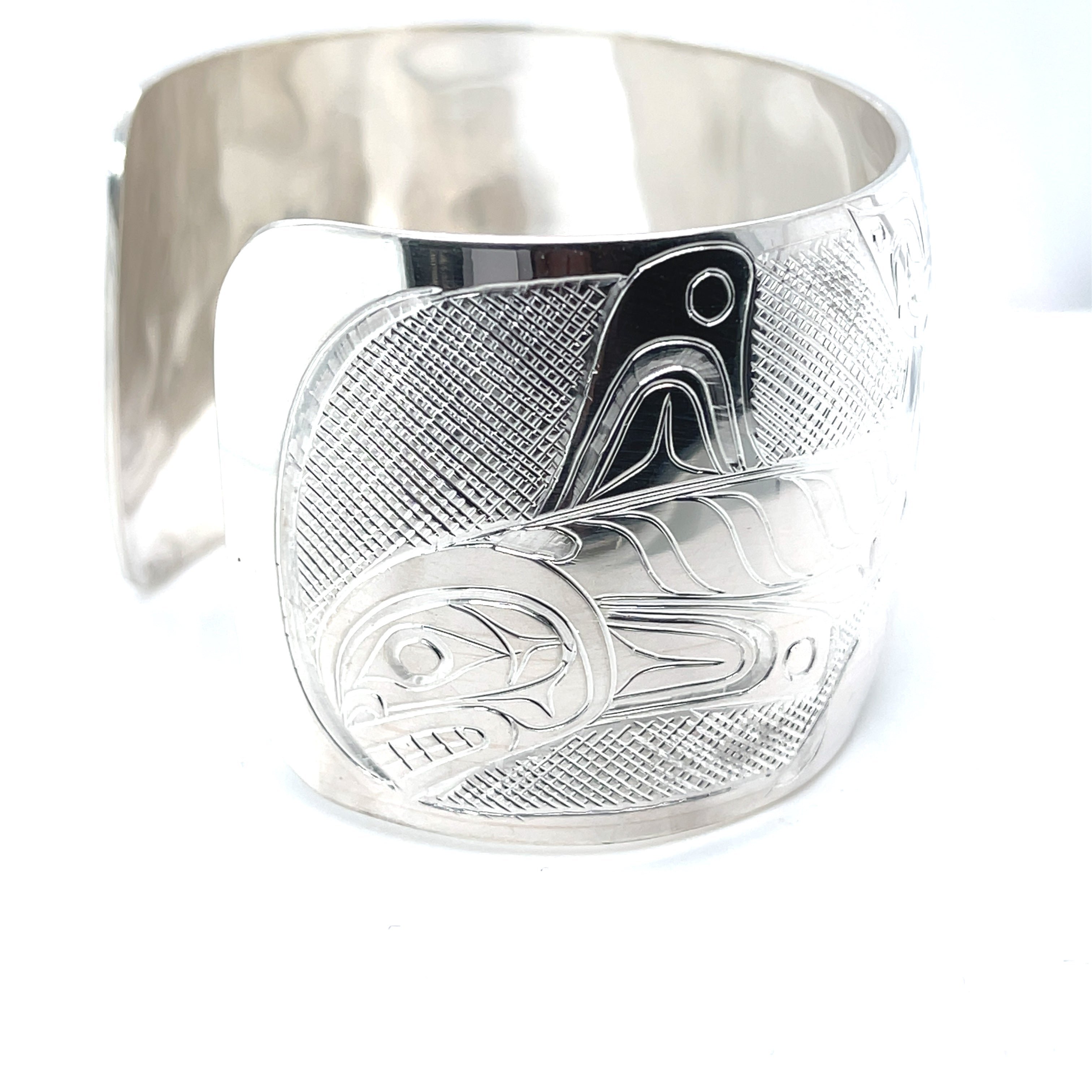 Bracelet - Sterling Silver - 1 1/2&quot; - Orca Pod