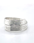 Ring - Sterling Silver - Wrap - 3/16" - Orcas - Size 6.5