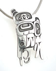 Pendant - Sterling Silver - Cutout - Eagle Spirit