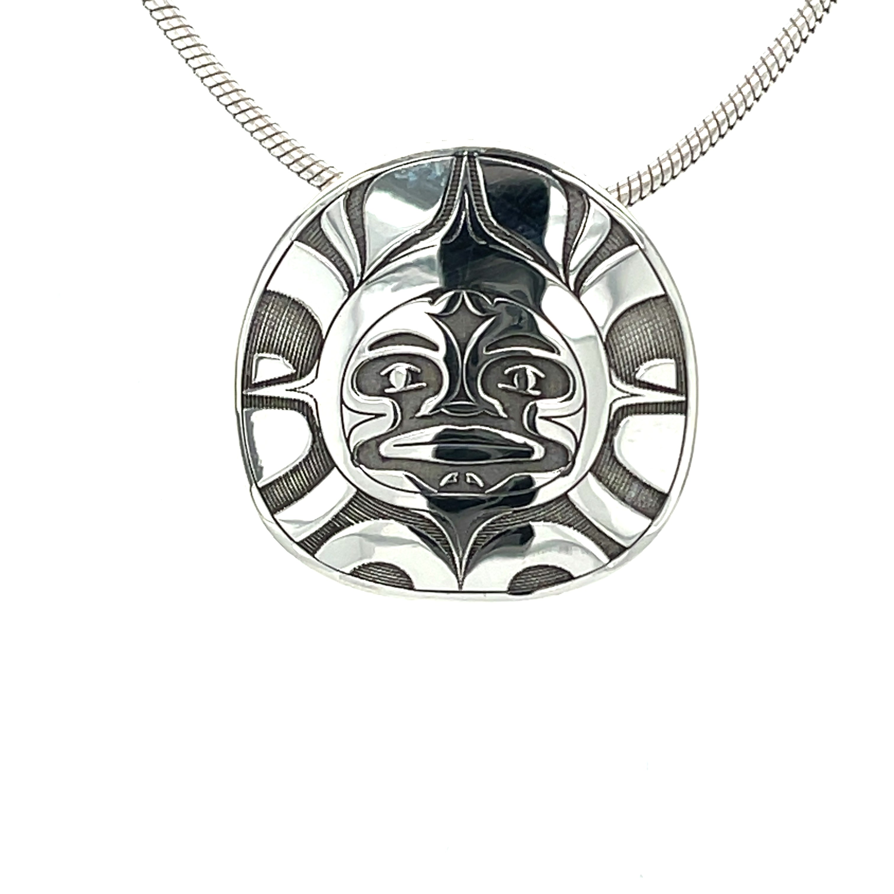 Pendant - Sterling Silver - Moon