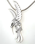 Pendant - Sterling Silver - Cutout - Hummingbird