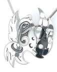 Pendant - Sterling Silver - Cutout - Hummingbird Essence