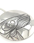 Pendant - Sterling Silver - Round  - Humpback