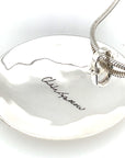 Pendant - Sterling Silver - Round  - 2 Eagles