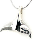 Pendant - Sterling Silver - Whale Tail