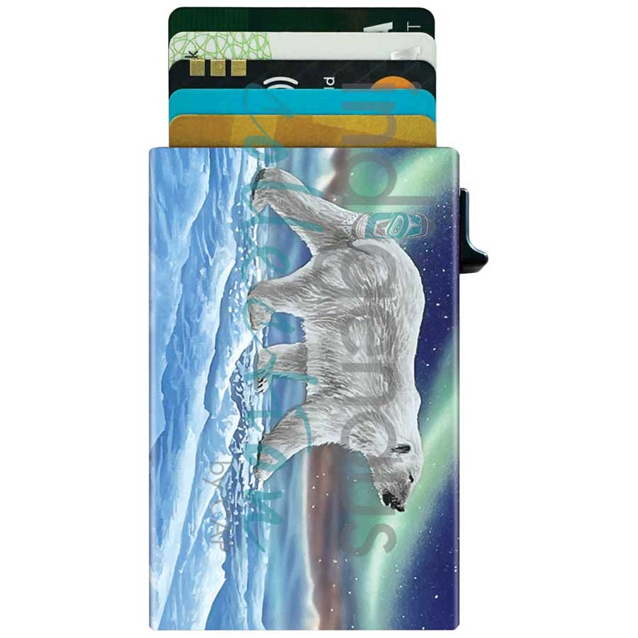 Card Holder - Metal - Ocean's Edge