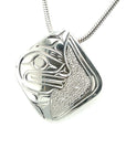 Pendant - Sterling Silver - Diamond - Moon