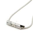 Pendant - Sterling Silver - Spiral - Hummingbird