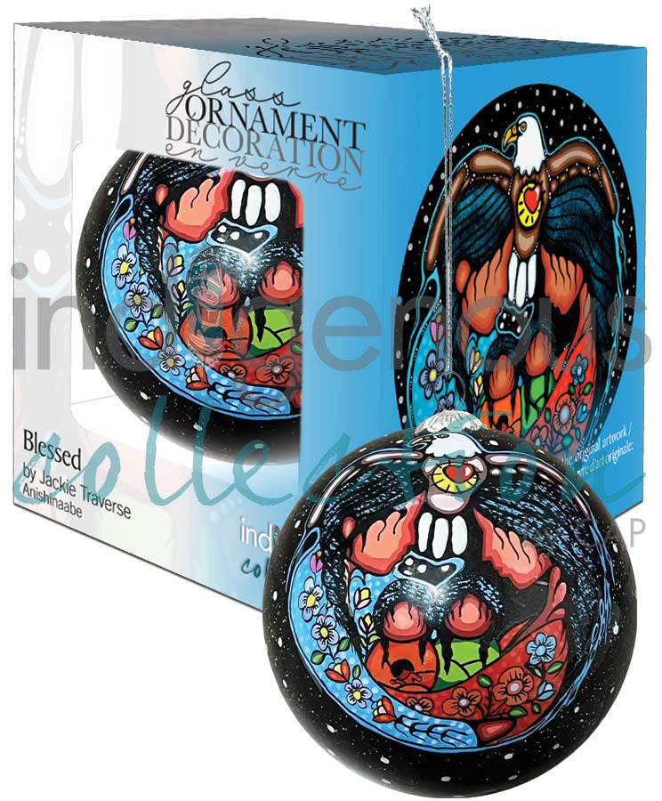 Ornament - Glass - Blessed