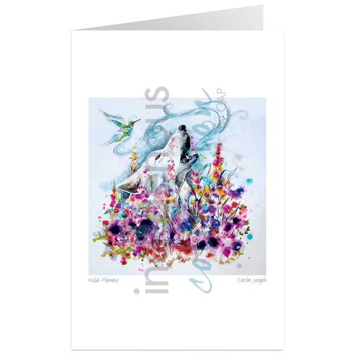Card - Joseph - Wild Flowers - 6x9