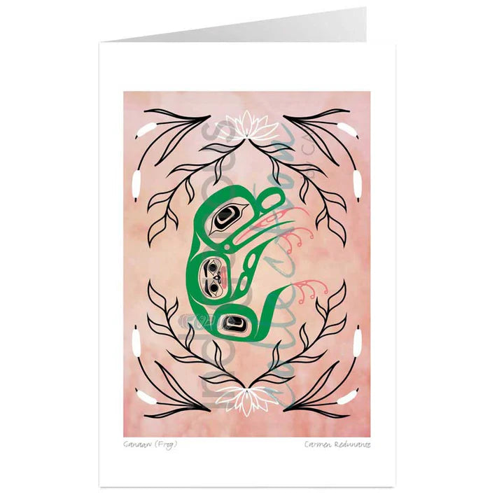 Card - *Redunante - G?Anaaw? (Frog) - 6x9