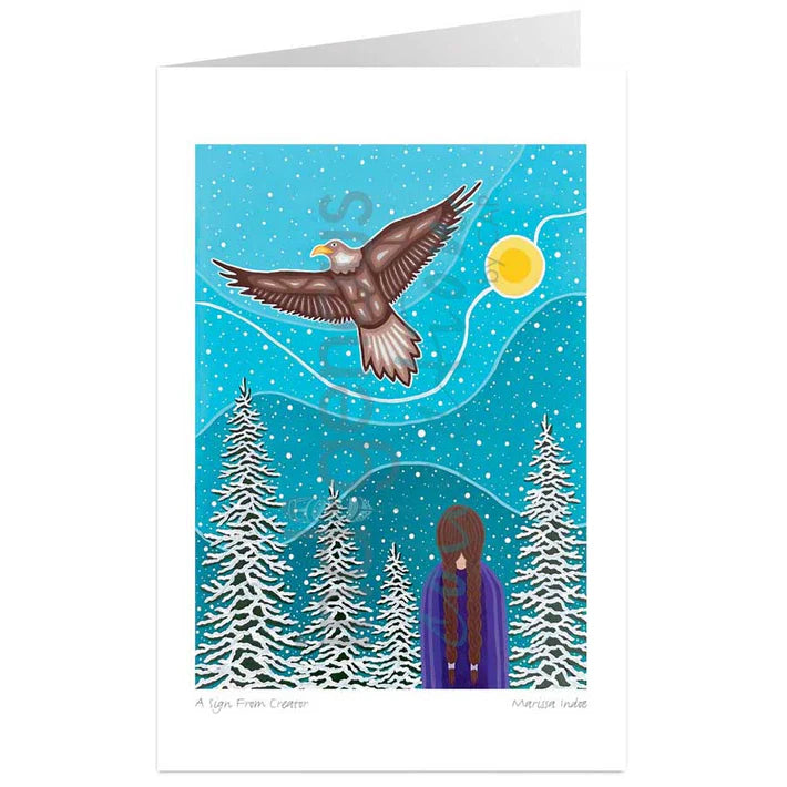 Card - *Indoe - A Sign From Creator - 6x9