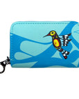 Coin Purse - Zip Around - Hummingbird
