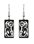 Earrings - Raven