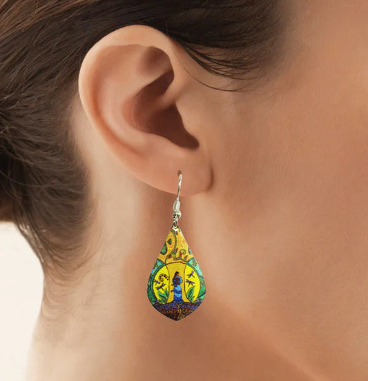 Earrings - Strong Earth Woman