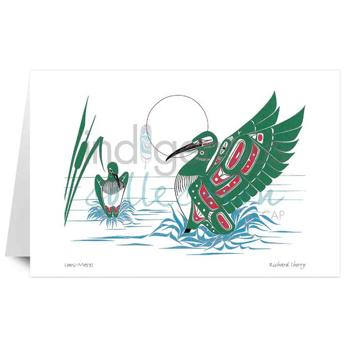 Card - Shorty - Loons-Mates - 6x9