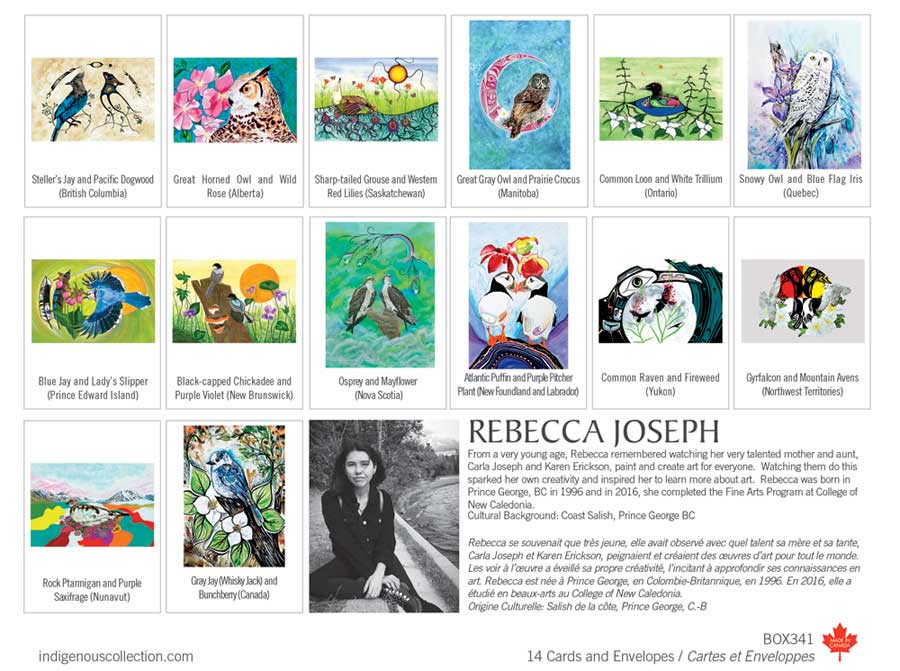 Box of Cards - Rebecca Joseph - Across Canada