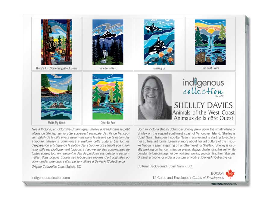 Box of Cards - Shelley Davies - Animals of the West Coast