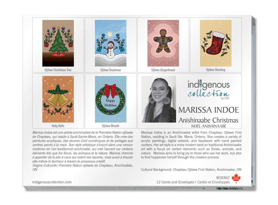 Box of Cards - Marissa Indoe - Anishinaabe Christmas