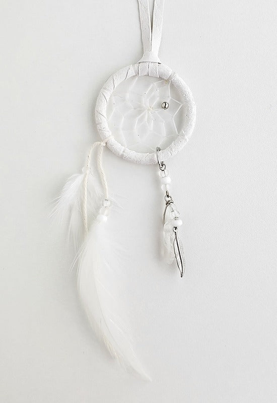 Dream Catcher - 1.5" - Magical - White