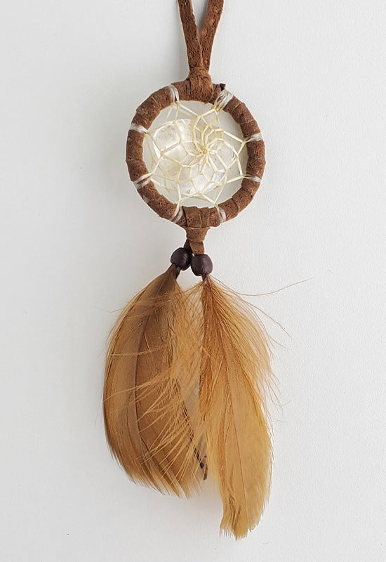 Dream Catcher - 1.5” - Protect Earth - Brown