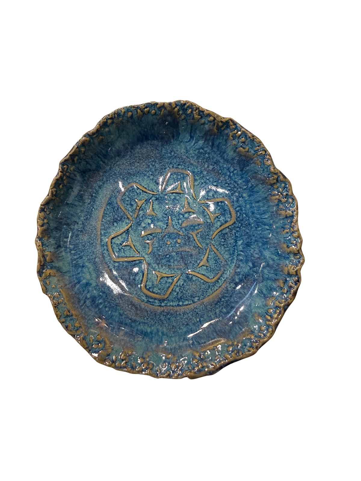 Ceramic Dish - Footed - Trinket - Medium