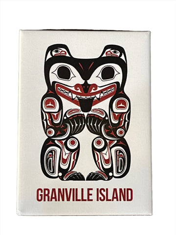 Magnet - Haida Grizzly Bear - Granville Island