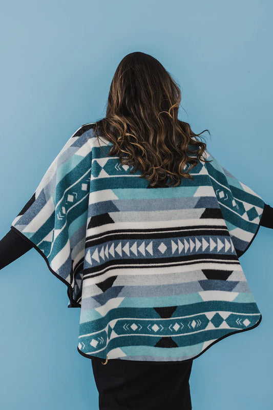 Shawl - Wool Blend - Eco-friendly - Tundra - Reversible