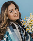 Shawl - Wool Blend - Eco-friendly - Tundra - Reversible