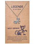 Necklace - Legends - Wolf