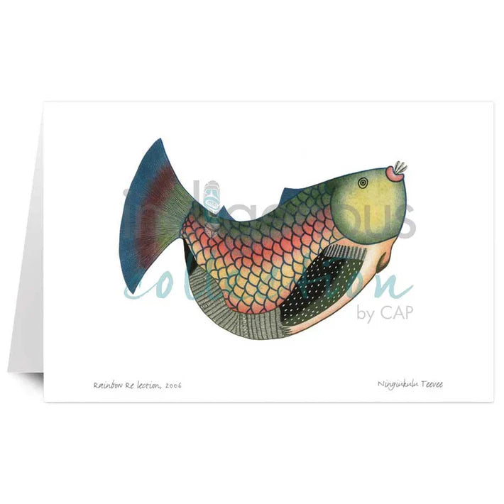 Card - *Teevee - Rainbow Reflection - 6x9