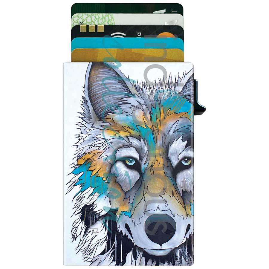 Card Holder - Metal - Alpha