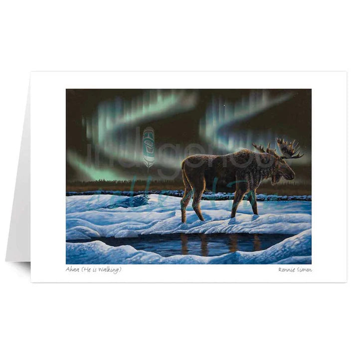Card - *Simon - Ahaa (He Is Walking) - 6x9