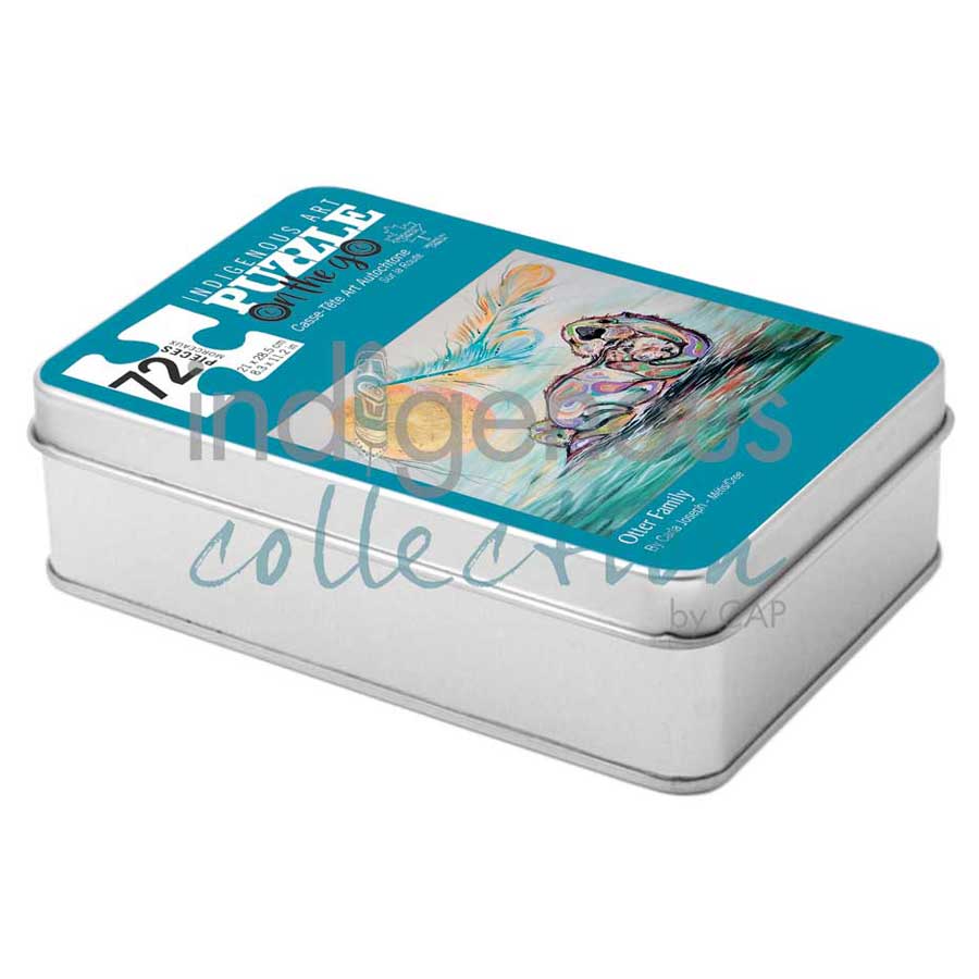 Puzzle - 72 Piece - Otter Family