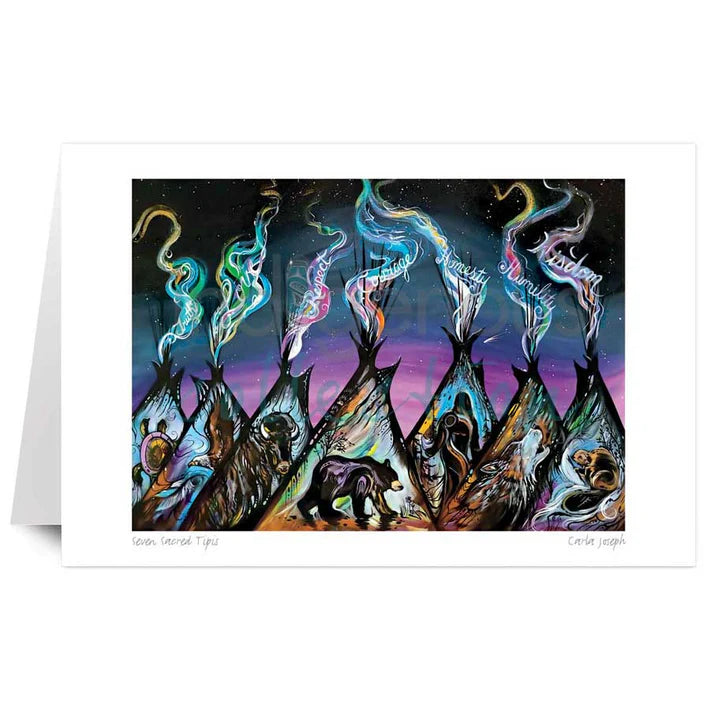 Card - *Joseph -Seven Sacred Tipis - 6x9