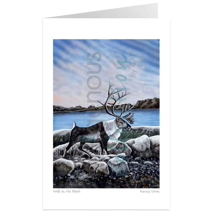 Card - *Simon - Walk on the Beach - 6x9