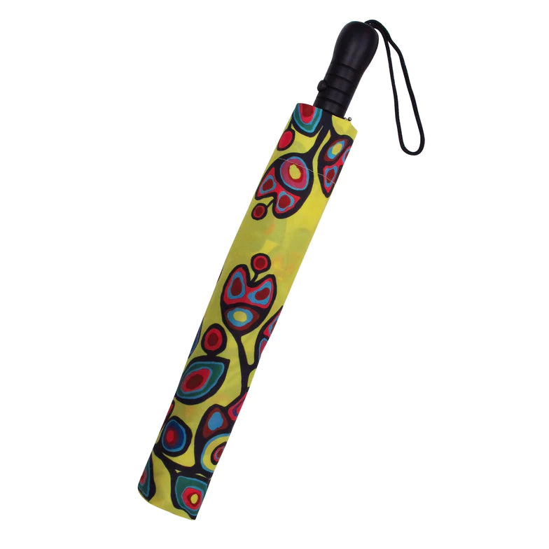 Umbrella - Floral on Yellow