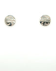 Earrings - Sterling Silver - Stud - Eagle - Micro - 8mm