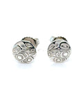 Earrings - Sterling Silver - Stud - Hummingbird - Micro - 8mm