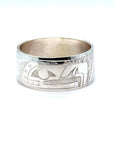 Ring - Sterling Silver - 3/8" - Eagle