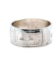 Ring - Sterling Silver - 3/8" - Orca