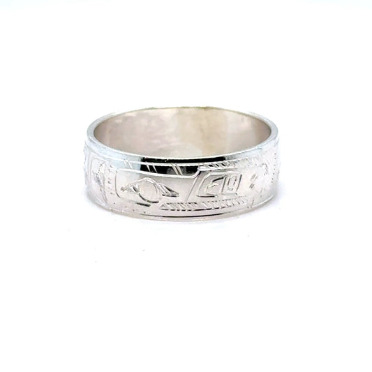 Ring - Sterling Silver - 1/4" - Thunderbird