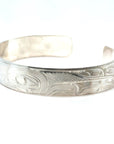 Bracelet - Sterling Silver - 1/2" - Hummingbird - Longer Length