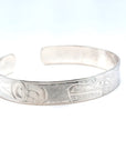 Bracelet - Sterling Silver - 3/8" - Bear - Longer Length
